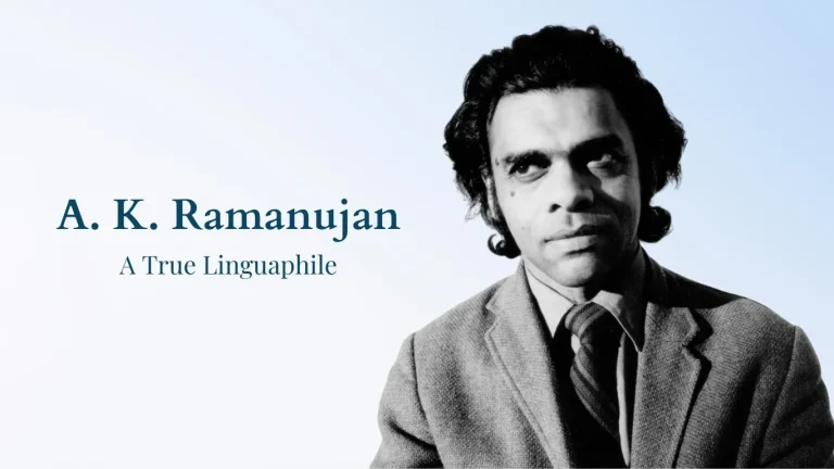 A. K. Ramanujan